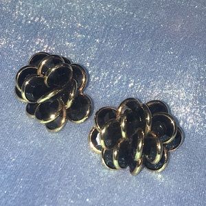 Rare Vintage Swarovski Crystal Cluster Earrings